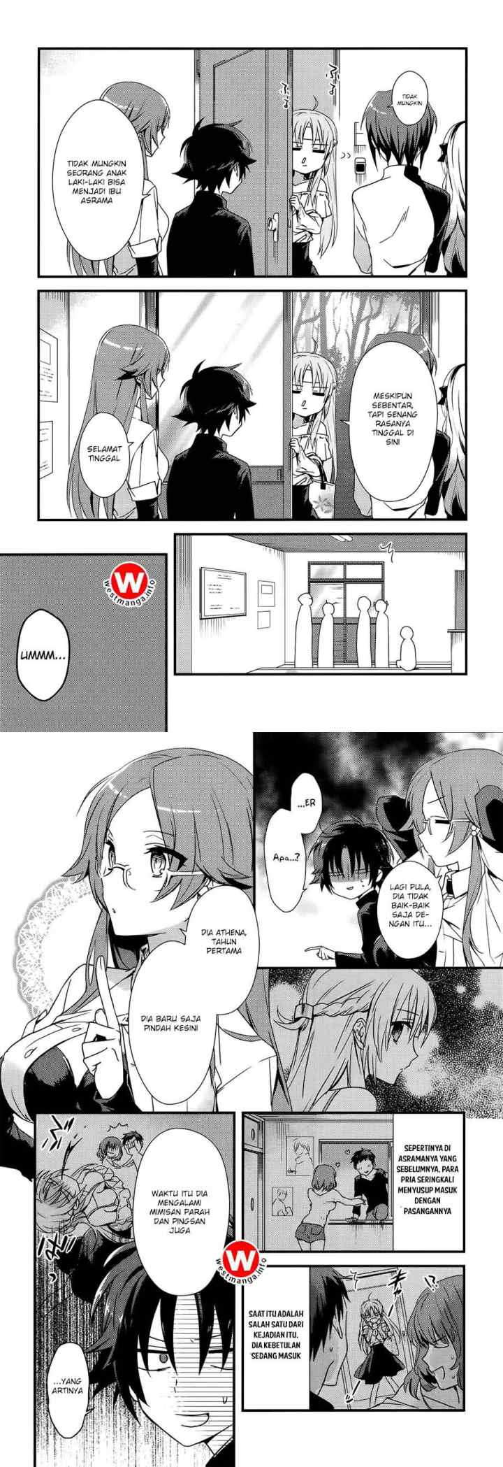 Mother of the Goddess Dormitory chapter 1 halaman 12