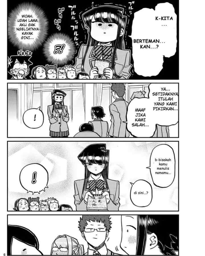 Komi-san wa Komyushou Desu chapter 323 halaman 7