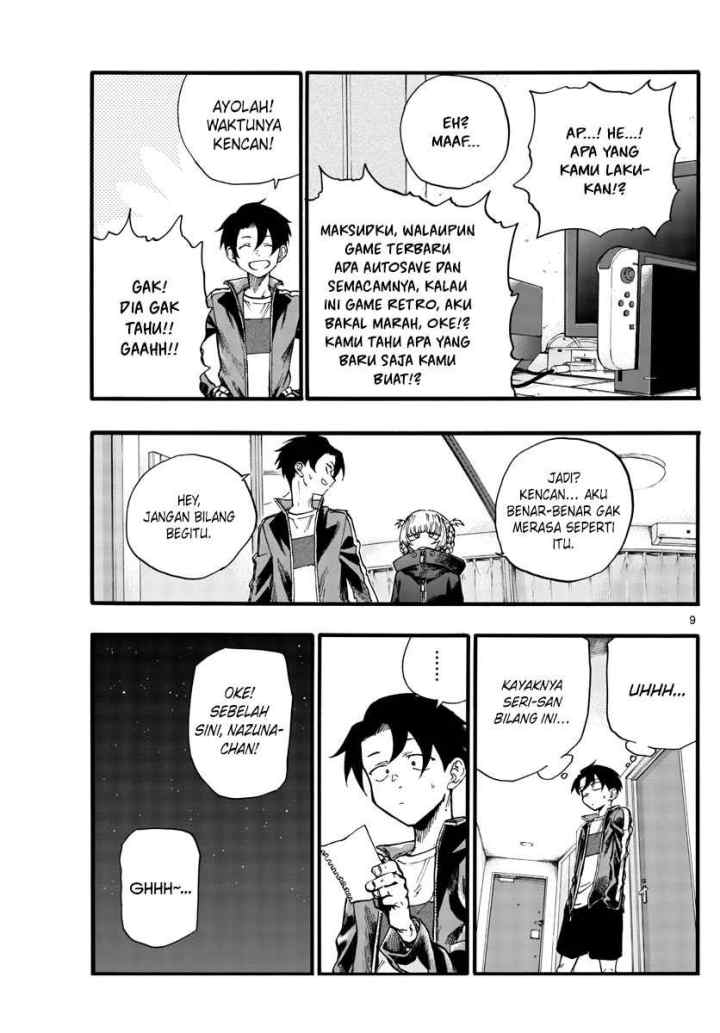 Yofukashi no Uta chapter 24 halaman 10