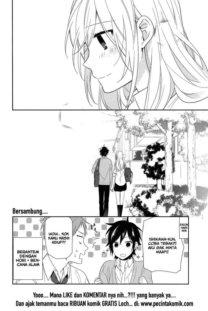Horimiya chapter 42 halaman 17