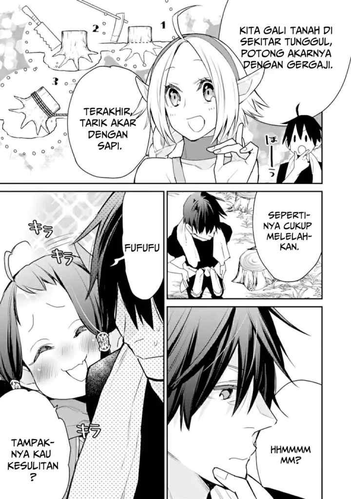 Saikyou no Madoshi. Hisa ni Ya wo Ukete Shimatta no de Inaka no Eihei ni Naru chapter 22.1 halaman 8