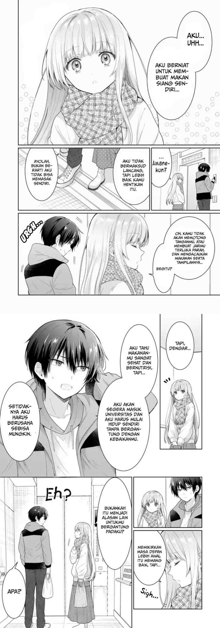 Otonari no Tenshi-sama ni Itsunomanika Dame Ningen ni Sareteita Ken chapter 10 halaman 4