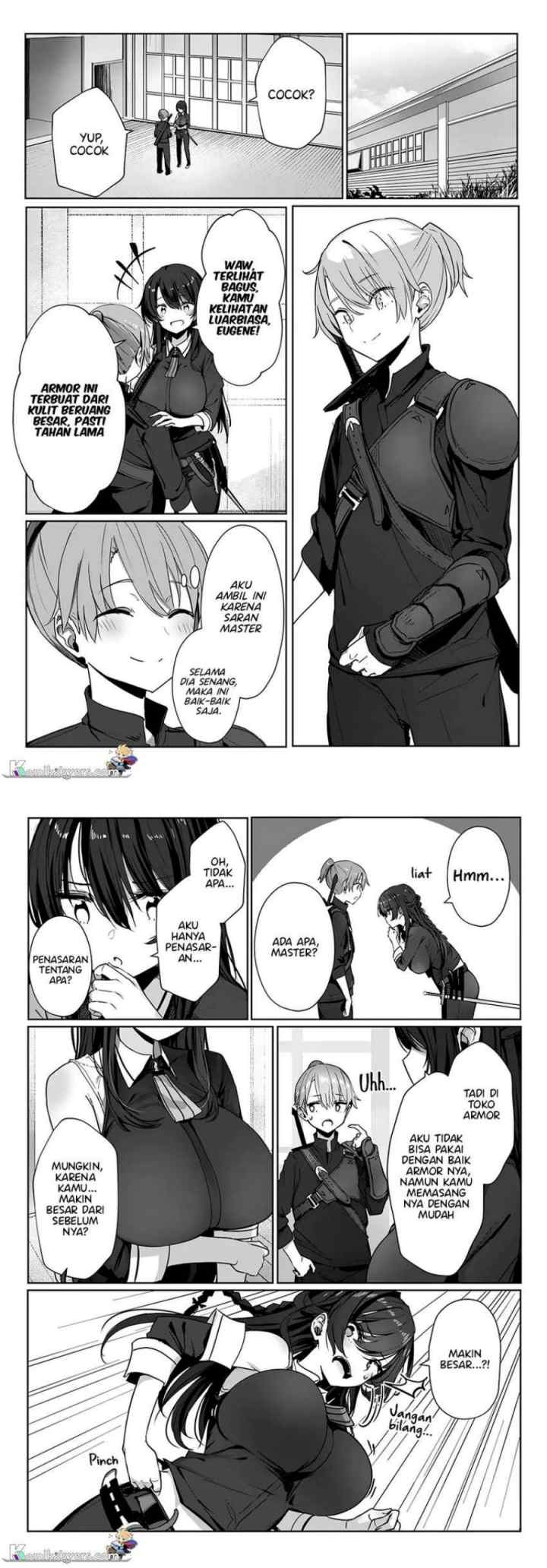 Doukyo Shiteiru Kensei no Onna Shishou ga Kawaisugite Mainichi Shiawase Desu chapter 3 halaman 7