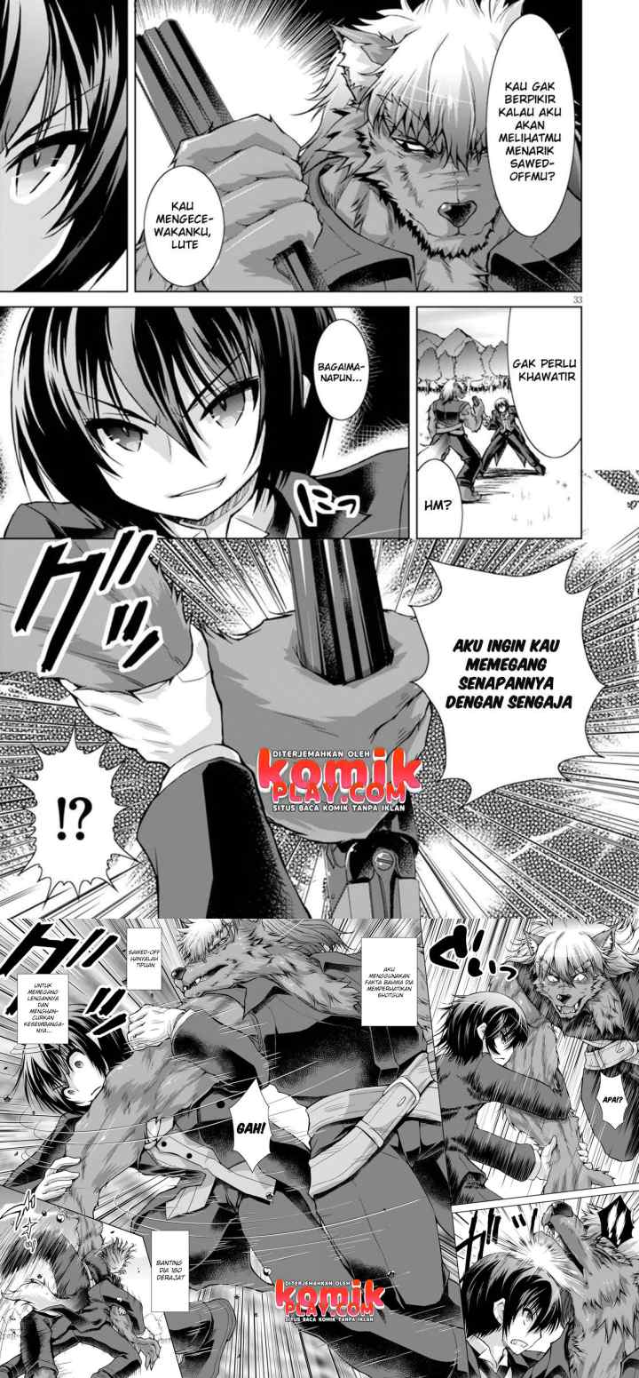 Gunota ga Mahou Sekai ni Tensei Shitara, Gendai Heiki de Guntai Harem o Tsukucchaimashita!? chapter 25 halaman 17