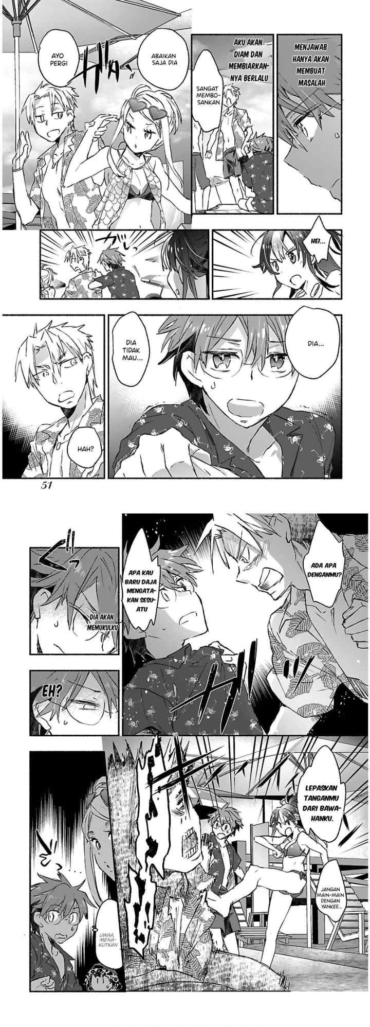 Yankee Musume ni Natsukarete Kotoshi mo Juken ni Shippai Shisou Desu chapter 7 halaman 8