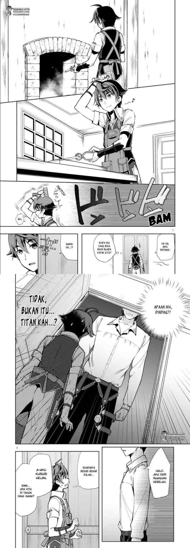 Botsuraku Youtei Nanode, Kajishokunin wo Mezasu chapter 3 halaman 4