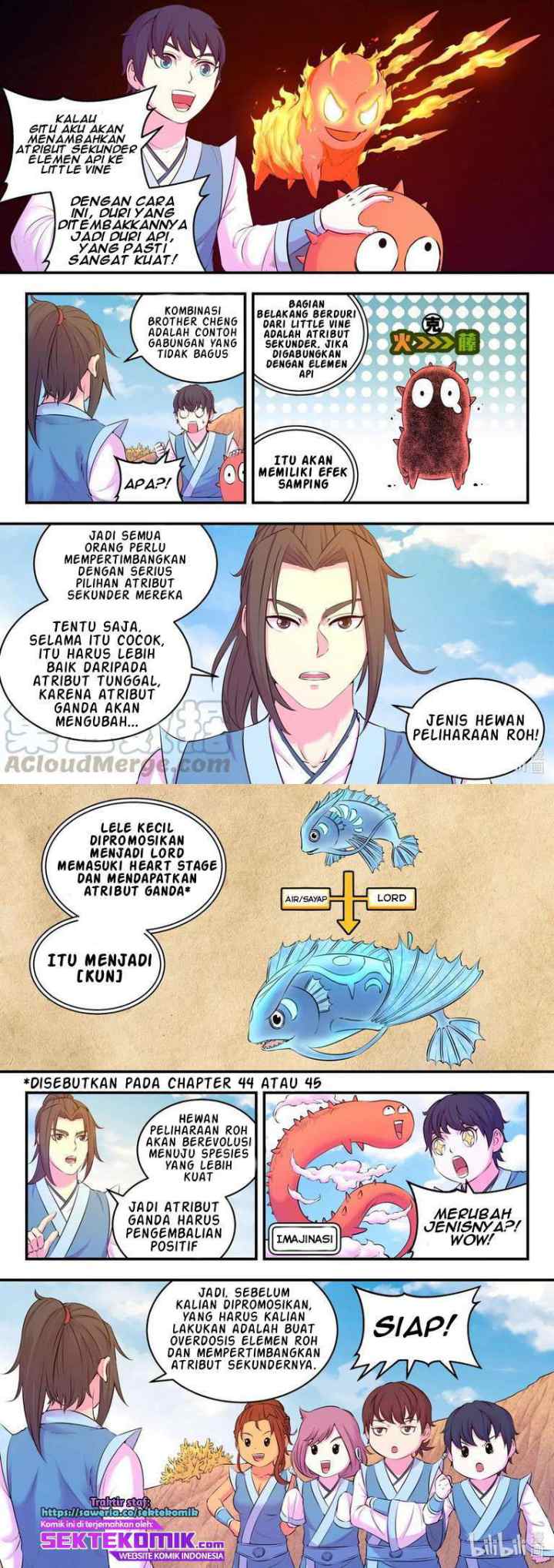 Legendary Fish Take The World chapter 78 halaman 9