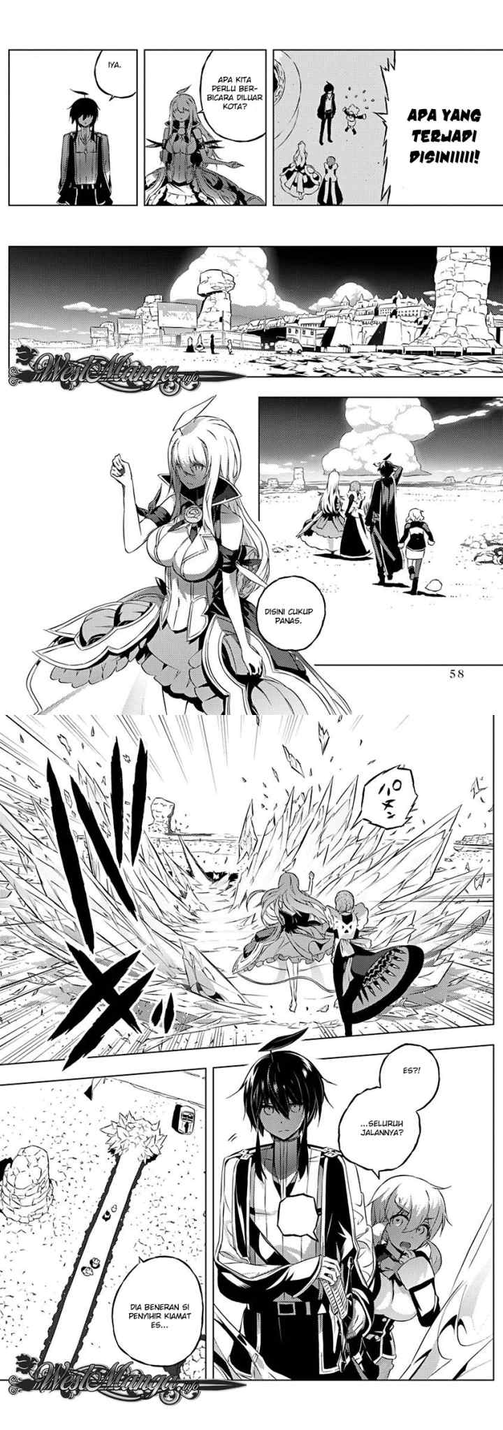 Kimi to Boku no Saigo no Senjou arui wa Sekai ga Hajimaru Seisen chapter 8 halaman 5