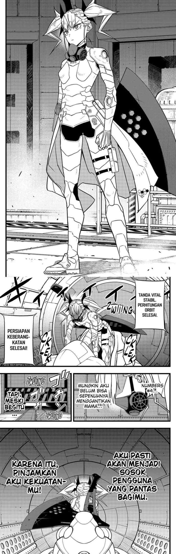 8Kaijuu chapter 71 halaman 5