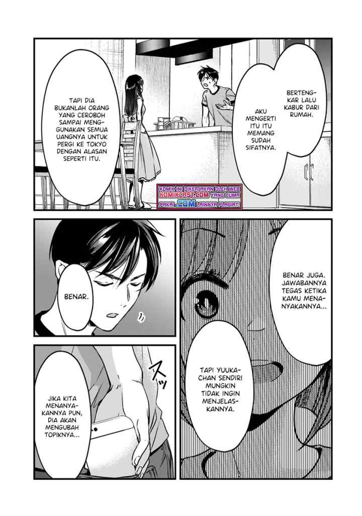 It's Fun Having a 300,000 yen a Month Job Welcoming Home an Onee-san Who Doesn't Find Meaning in a Job That Pays Her 500,000 yen a Month chapter 18.1 halaman 8