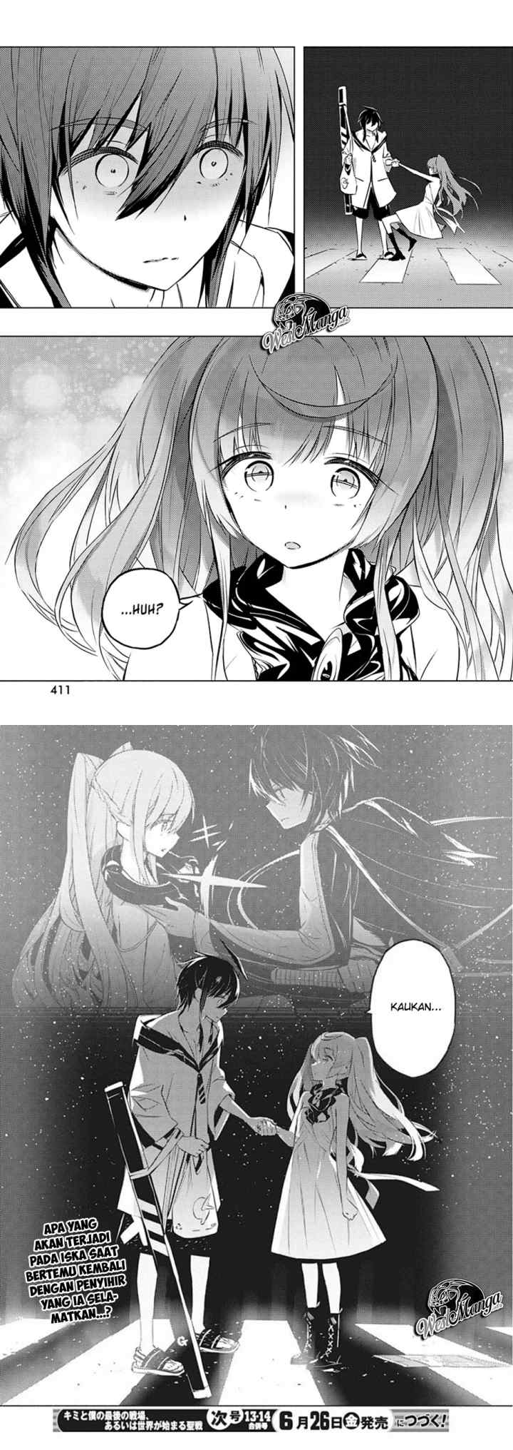 Kimi to Boku no Saigo no Senjou arui wa Sekai ga Hajimaru Seisen chapter 25 halaman 13