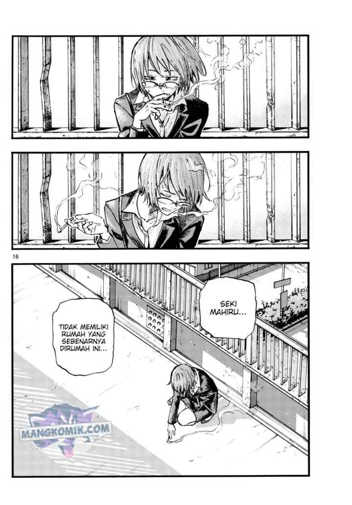 Yofukashi no Uta chapter 110 halaman 17