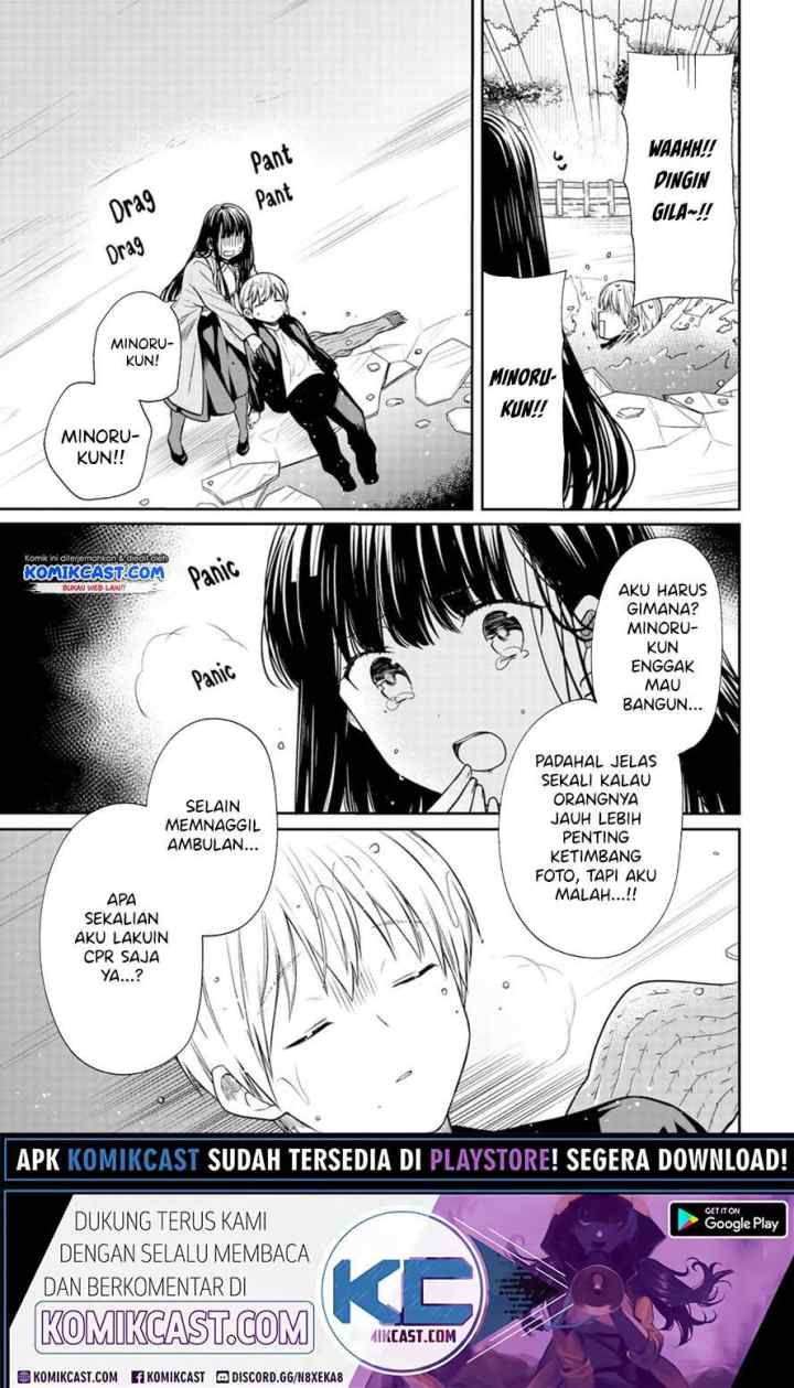 Danshi Koukousei wo Yashinaitai Onee-san no Hanashi chapter 144 halaman 4