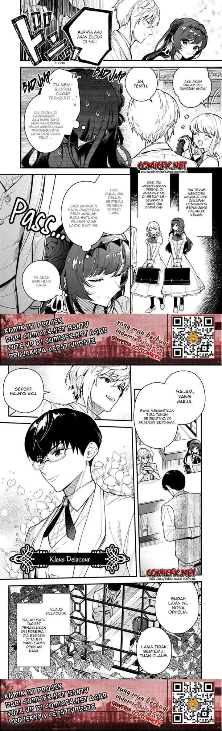 Akuyaku Reijou Route ga Nai Nante, Dare ga Itta no? chapter 2 halaman 4