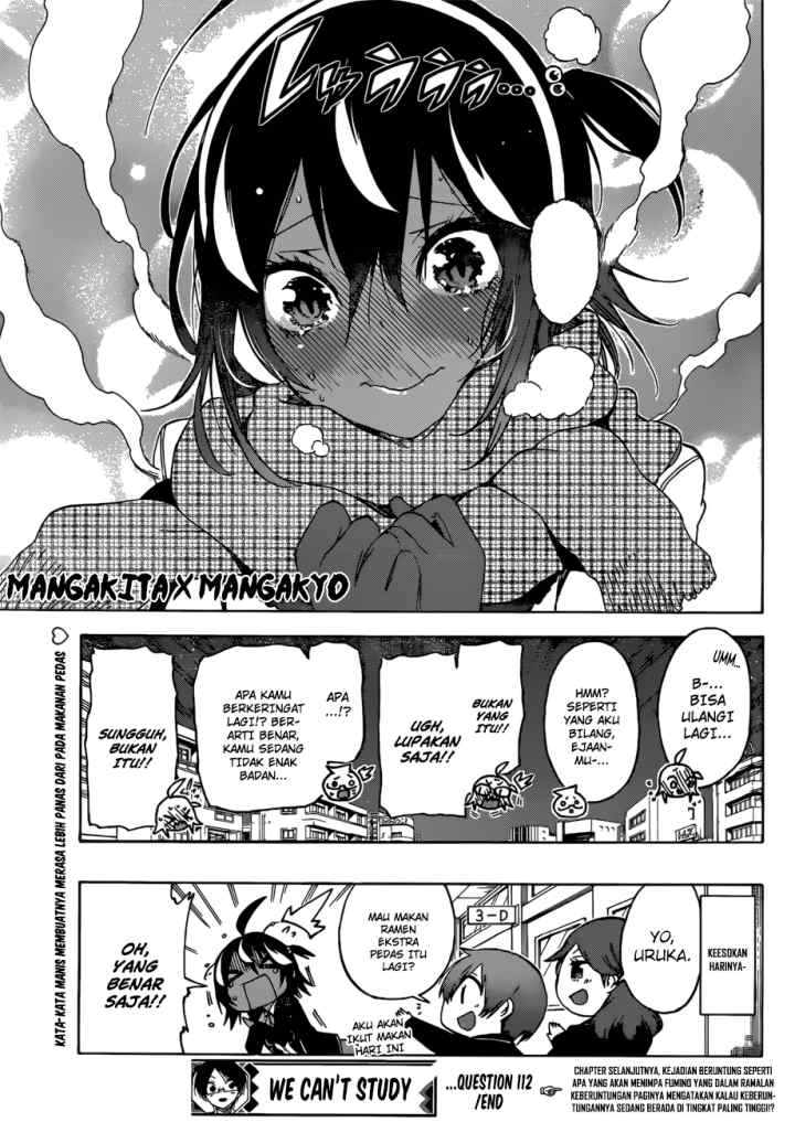Bokutachi wa Benkyou ga Dekinai chapter 112 halaman 20