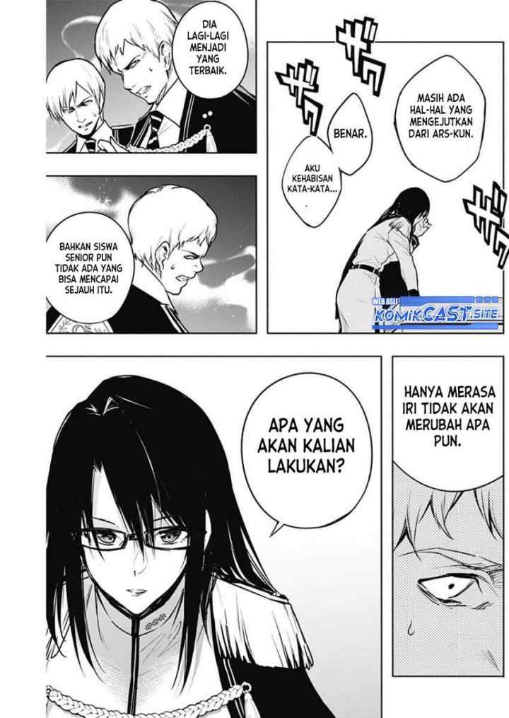 Ouritsu Mahou Gakuen no Saika Sei: Slum Agari no Saikyou Mahoushi, Kizoku darake no Gakuen de Musou suru chapter 82 halaman 9