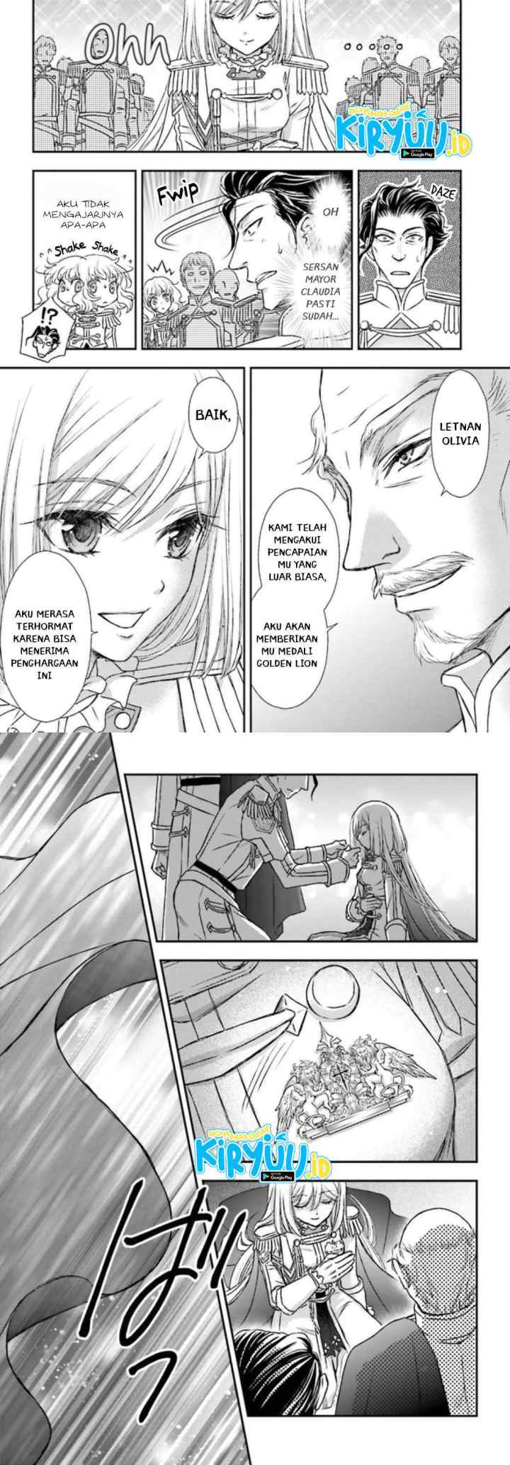 Shinigami ni Sodaterareta Shoujo wa Shikkoku no Tsurugi wo Mune ni Idaku chapter 17 halaman 12