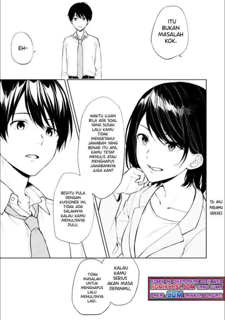 Chikan Saresou ni Natteiru S-kyuu Bishoujo wo Tasuketara Tonari no Seki no Osanajimi datta chapter 42 halaman 8