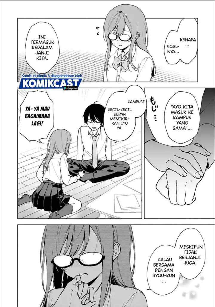 Chikan Saresou ni Natteiru S-kyuu Bishoujo wo Tasuketara Tonari no Seki no Osanajimi datta chapter 27 halaman 17