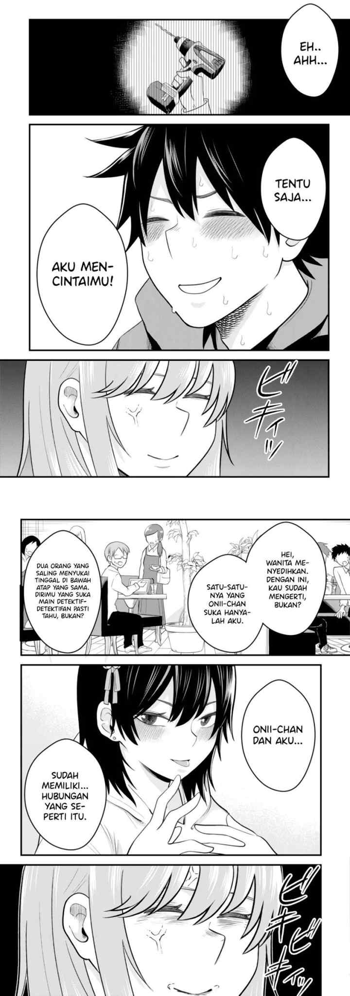 Mainichi Shine Shine Itte Kuru Gimai ga, Ore ga Nete Iru Suki ni Saimin-jutsu de Hore Saseyou to Shite Kurundakedo…! chapter 6 halaman 7