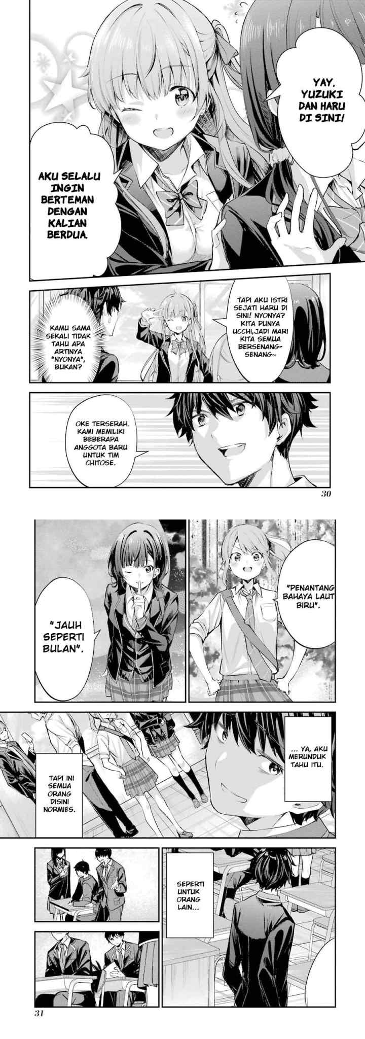 Chitose-kun is Inside a Ramune Bottle chapter 1.1 halaman 15