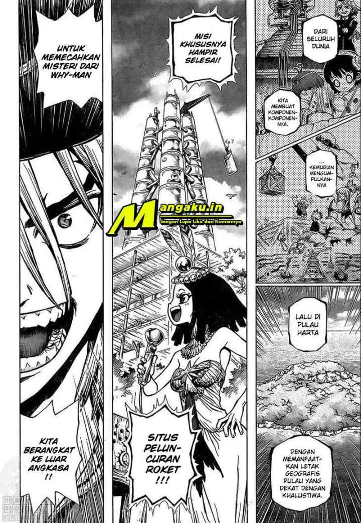 Dr. Stone chapter 212 halaman 15
