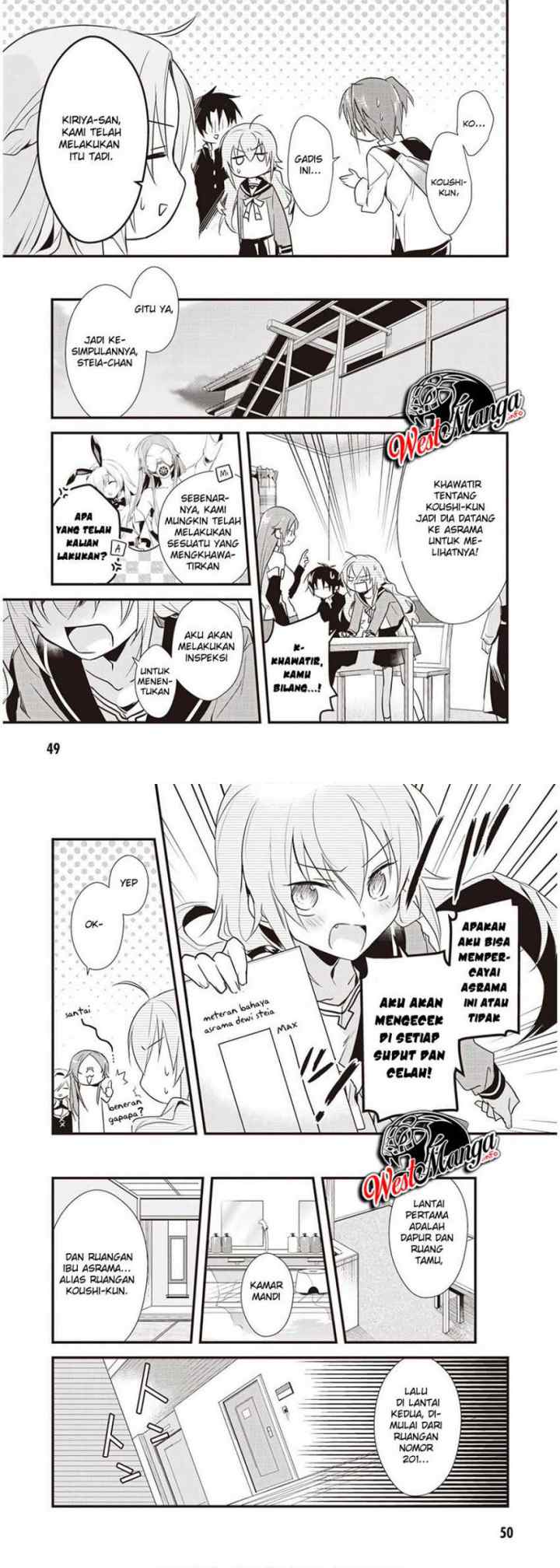 Mother of the Goddess Dormitory chapter 7 halaman 5