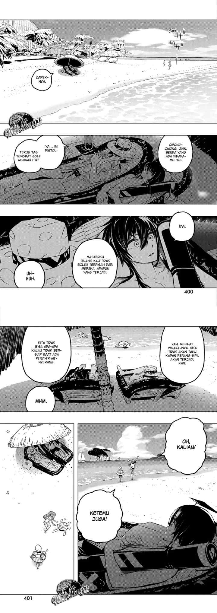 Kimi to Boku no Saigo no Senjou arui wa Sekai ga Hajimaru Seisen chapter 25 halaman 7