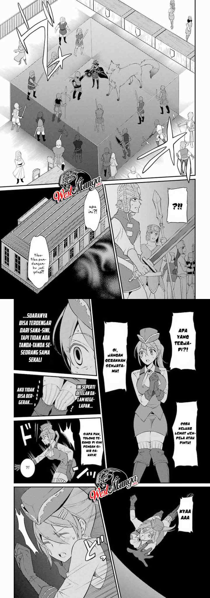 Shikkoku Tsukai no Saikyo Yusha Nakama Zen'in ni Uragira Retanode Saikyo no Mamono chapter 4.1 halaman 14