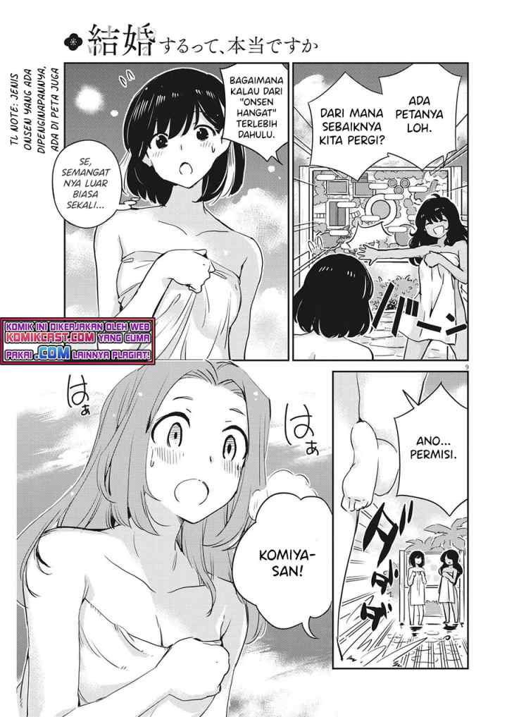 Kekkon Surutte, Hontou desu ka? chapter 64 halaman 10