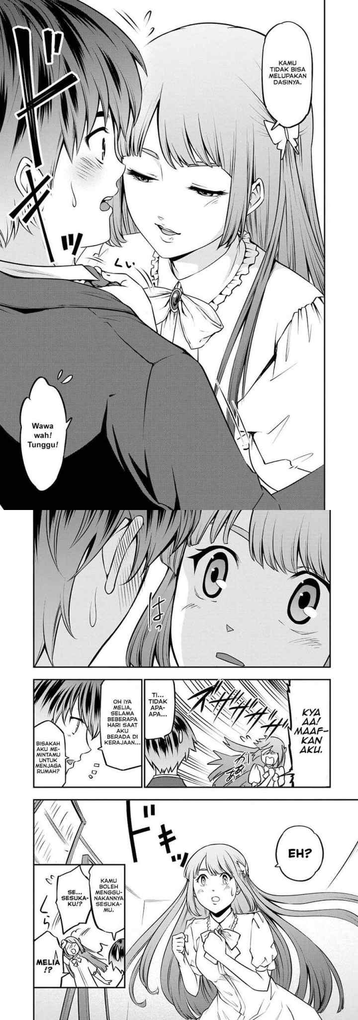 Senritsu no Majutsushi to Goteijuu chapter 17 halaman 5