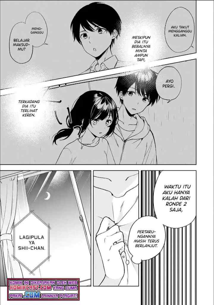 Chikan Saresou ni Natteiru S-kyuu Bishoujo wo Tasuketara Tonari no Seki no Osanajimi datta chapter 35.1 halaman 10