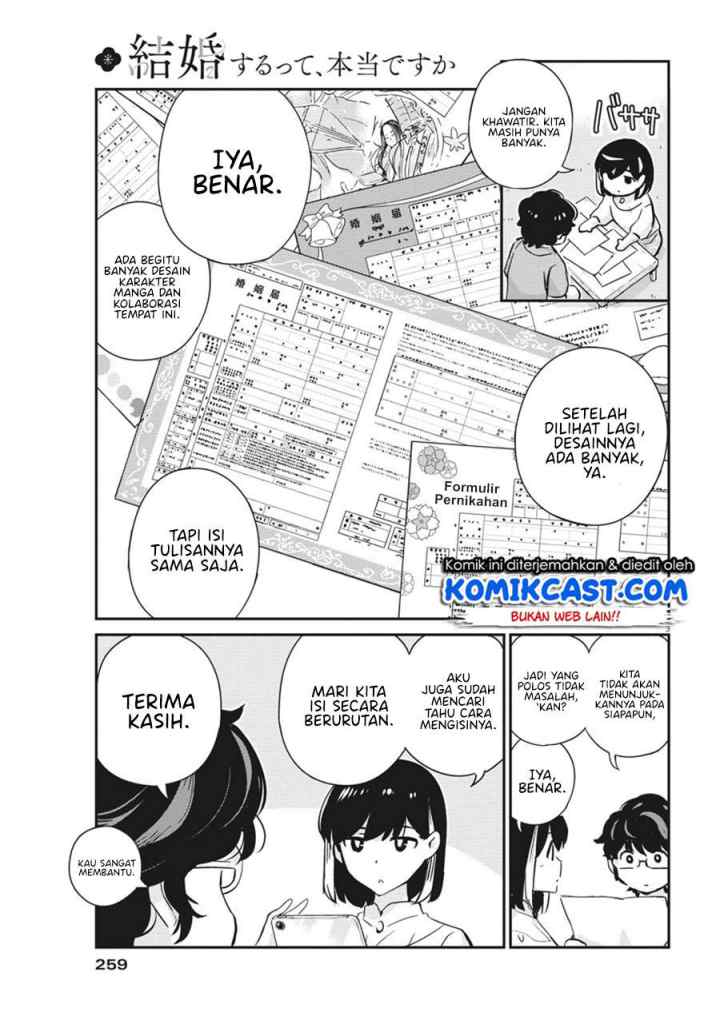 Kekkon Surutte, Hontou desu ka? chapter 53 halaman 4