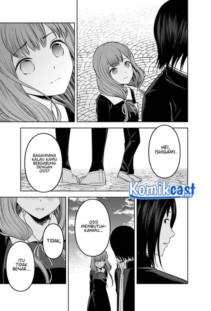 Kaguya-sama wa Kokurasetai: Tensai-tachi no Renai Zunousen chapter 277 halaman 18
