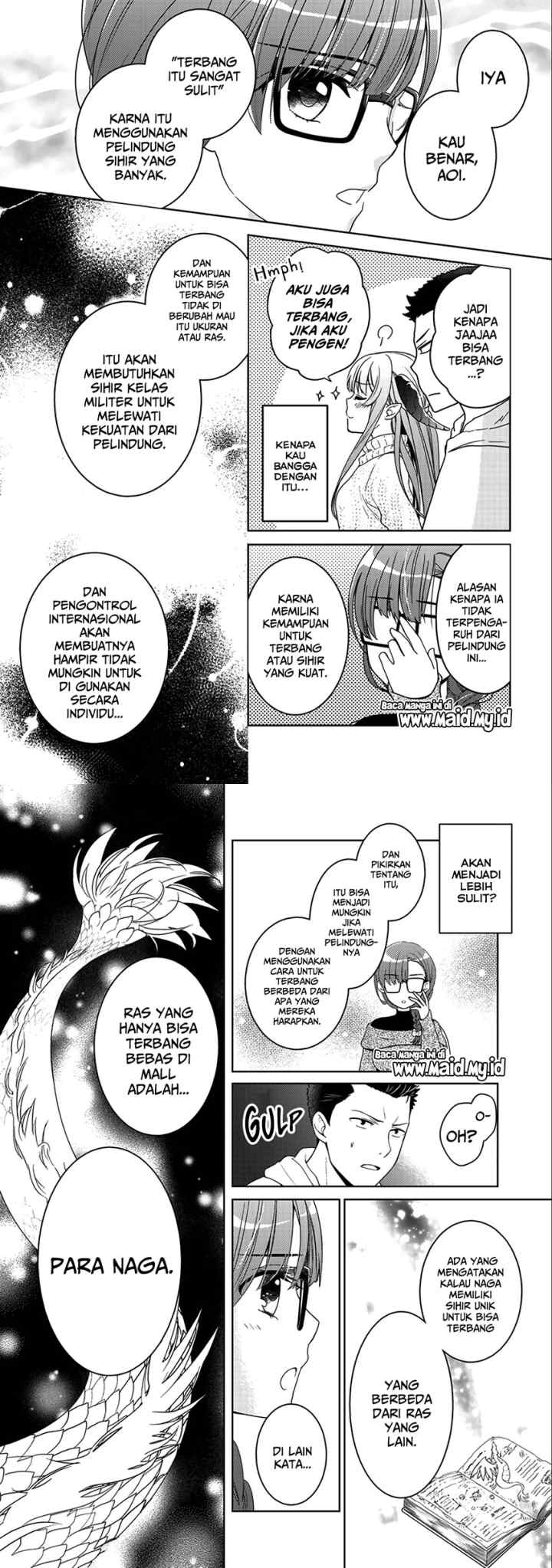 Kitaku Tochuu de Yome to Musume ga Dekita n dakedo Dragon datta chapter 6 halaman 8