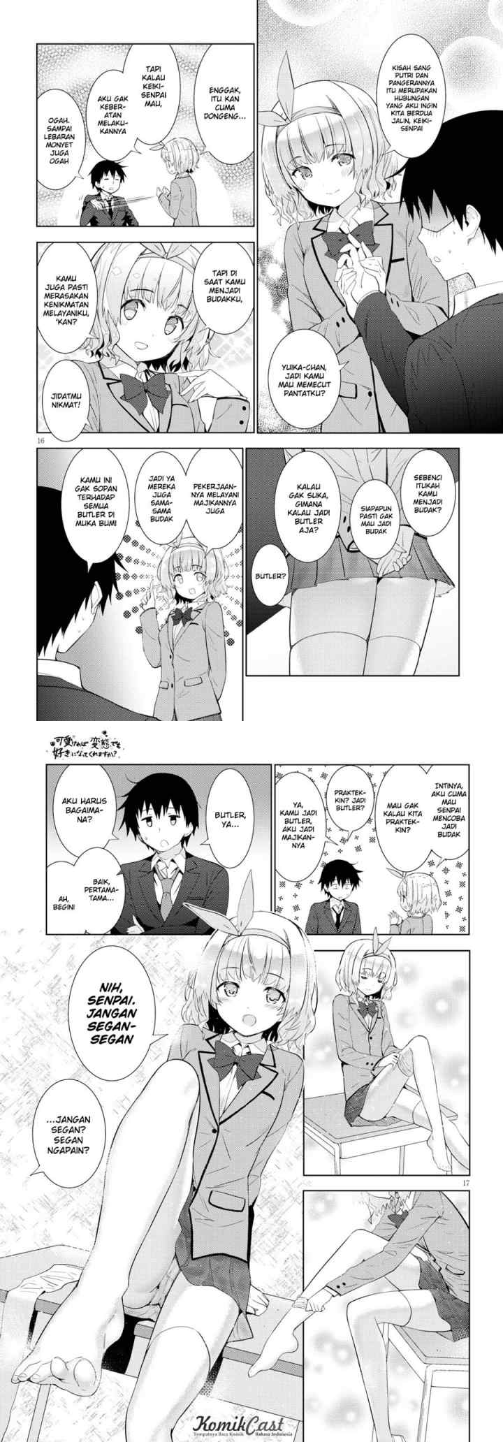 Kawaiikereba Hentai demo Suki ni Natte Kuremasu ka? chapter 8 halaman 9