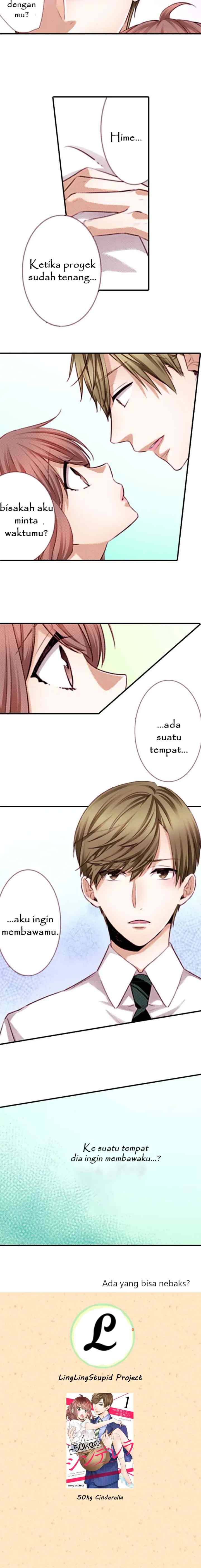 Minus 50kg Cinderella chapter 13 halaman 15