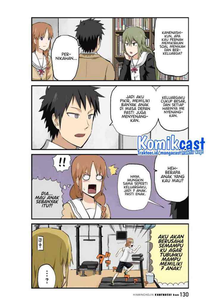 Hinmin Choujin Kanenashi-kun chapter 37 halaman 5