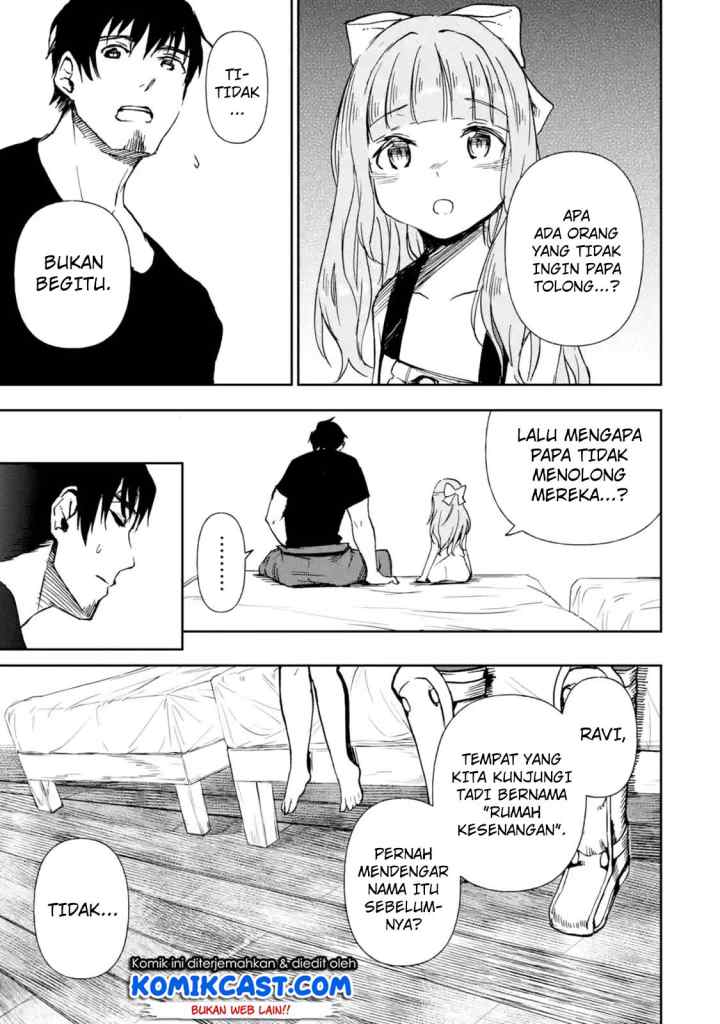 Boukensha License o Hakudatsu Sareta Ossan Dakedo Manamusume ga Dekita no de Nonbiri Jinsei chapter 8.4 halaman 7