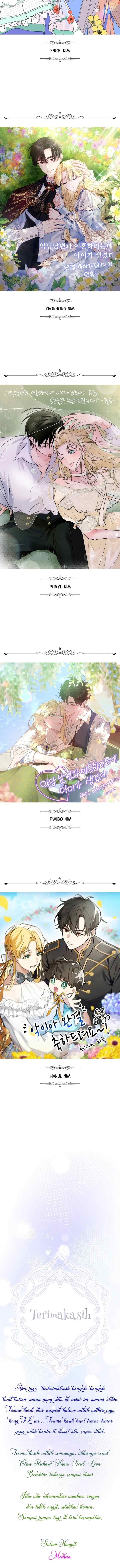 I Am Trying To Divorce My Villain Husband, But We Have A Child chapter 110 halaman 16
