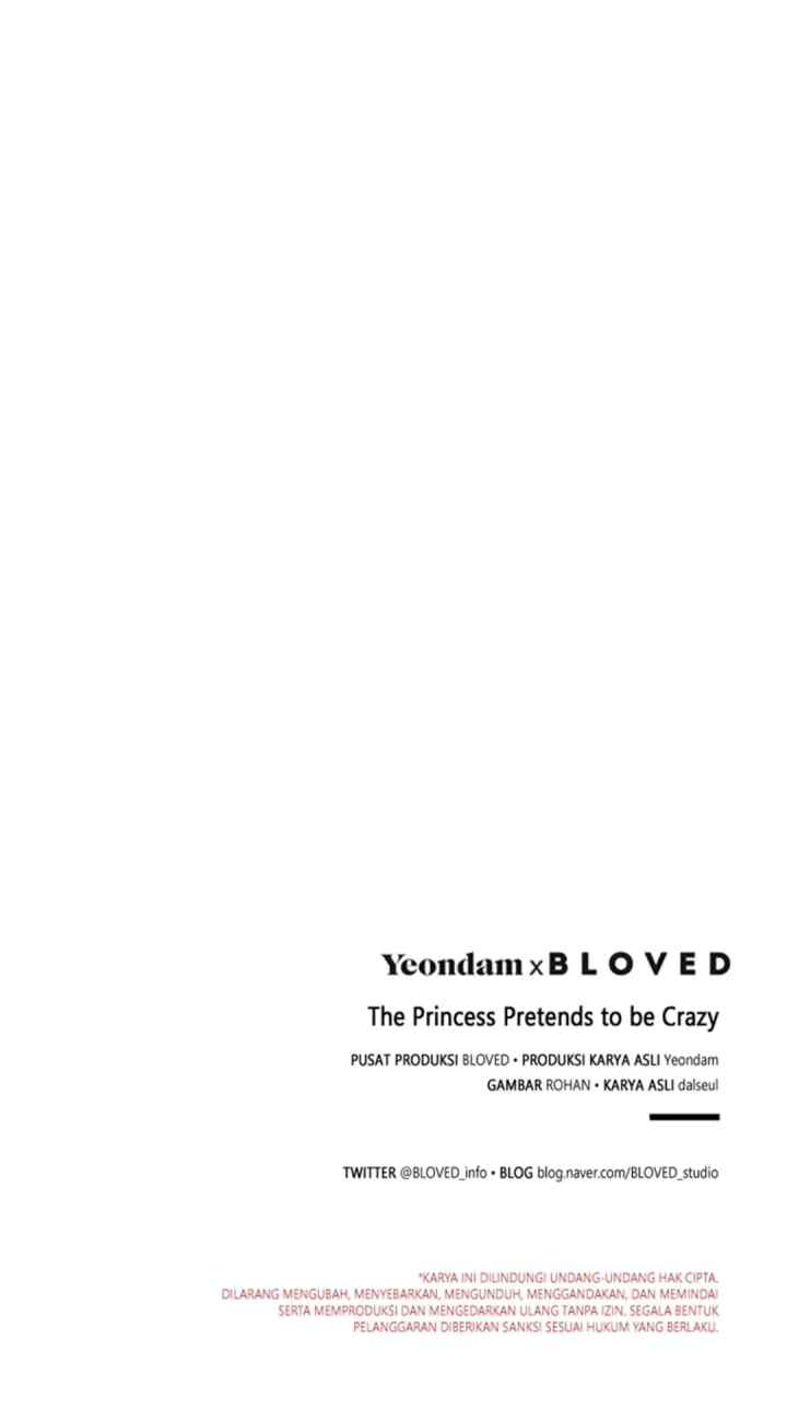 The Princess Pretends to Be Crazy chapter 115 halaman 16