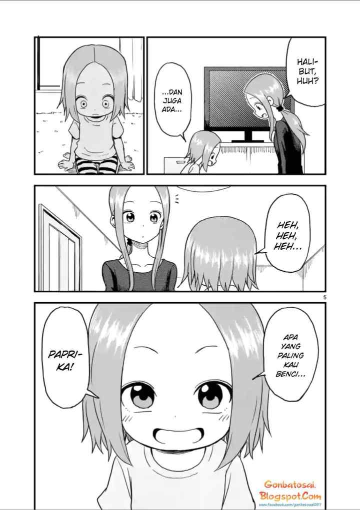 Karakai Jouzu no (Moto) Takagi-san chapter 34 halaman 6