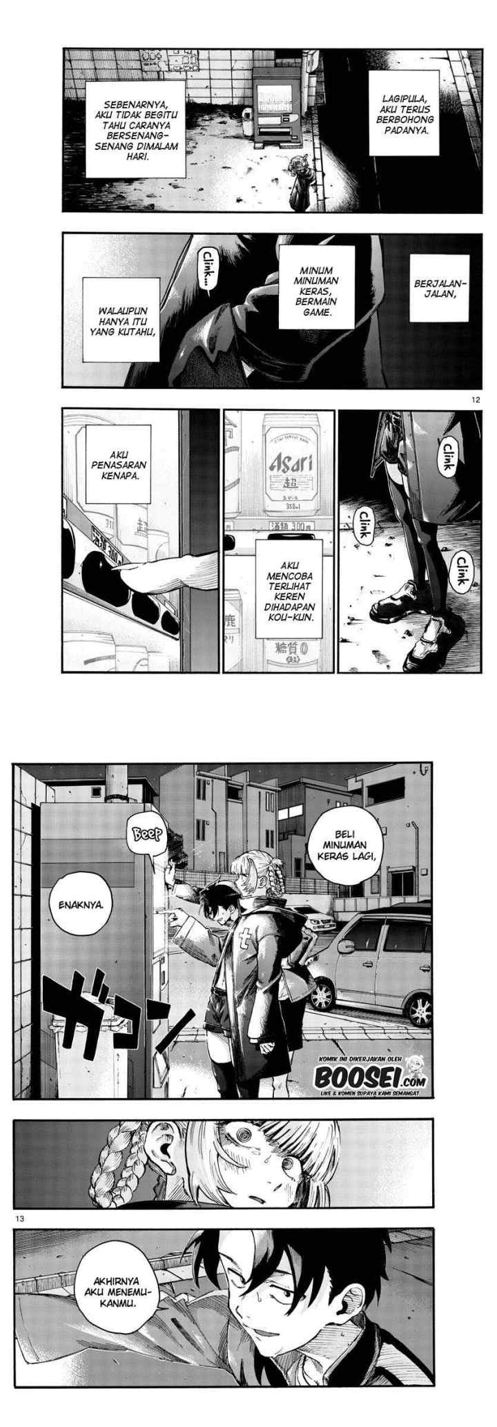 Yofukashi no Uta chapter 46 halaman 7