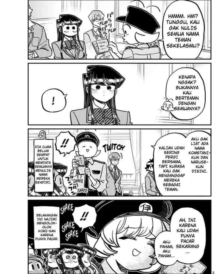 Komi-san wa Komyushou Desu chapter 323 halaman 4