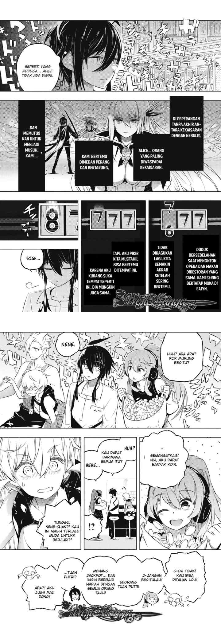 Kimi to Boku no Saigo no Senjou arui wa Sekai ga Hajimaru Seisen chapter 14 halaman 4