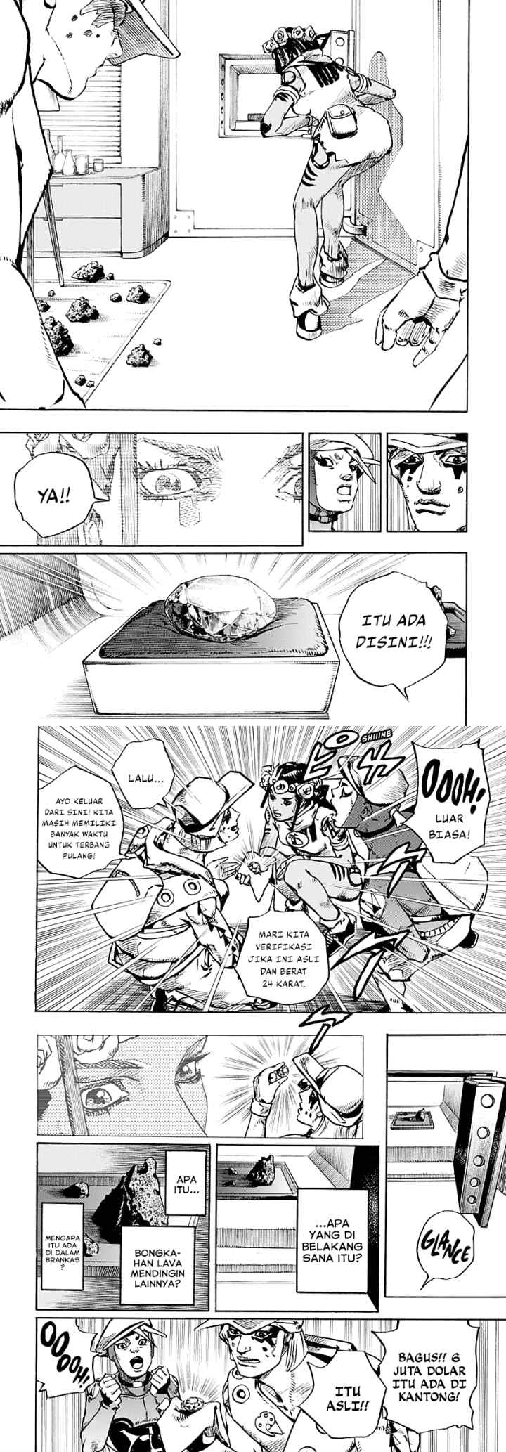 Jojo no Kimyou na Bouken - Jojolands chapter 3 halaman 14