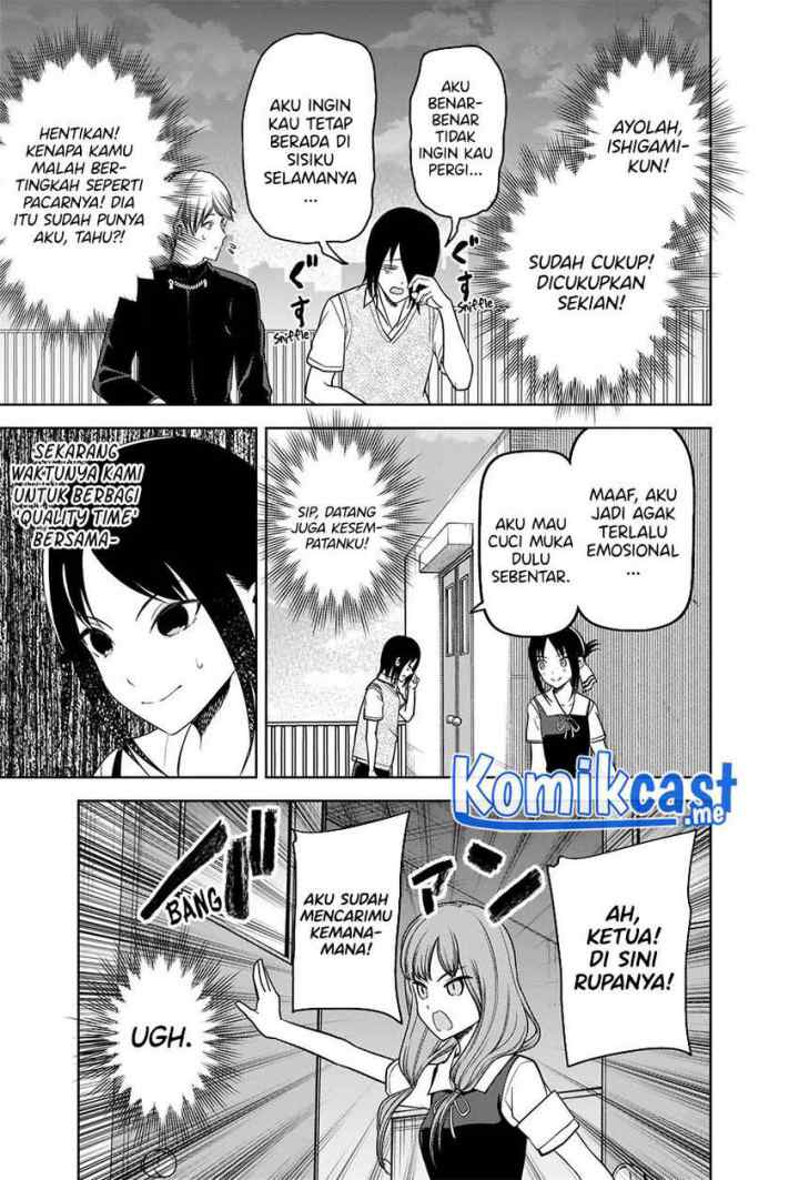 Kaguya-sama wa Kokurasetai: Tensai-tachi no Renai Zunousen chapter 265 halaman 6