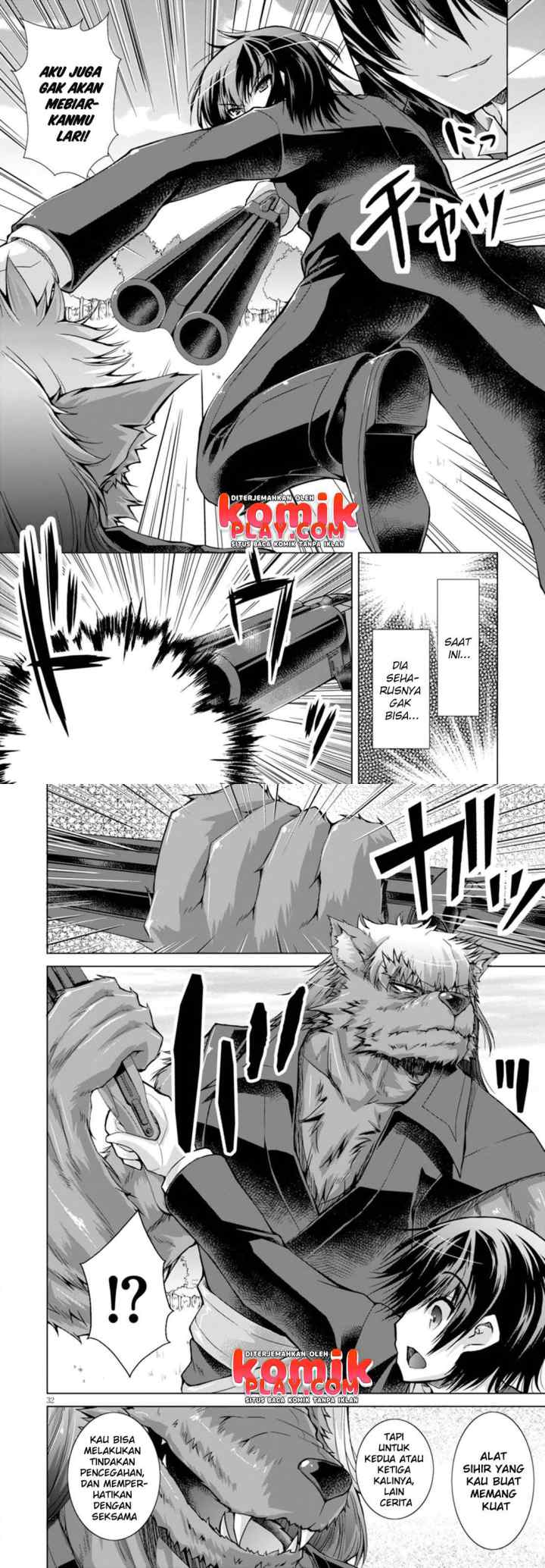 Gunota ga Mahou Sekai ni Tensei Shitara, Gendai Heiki de Guntai Harem o Tsukucchaimashita!? chapter 25 halaman 16