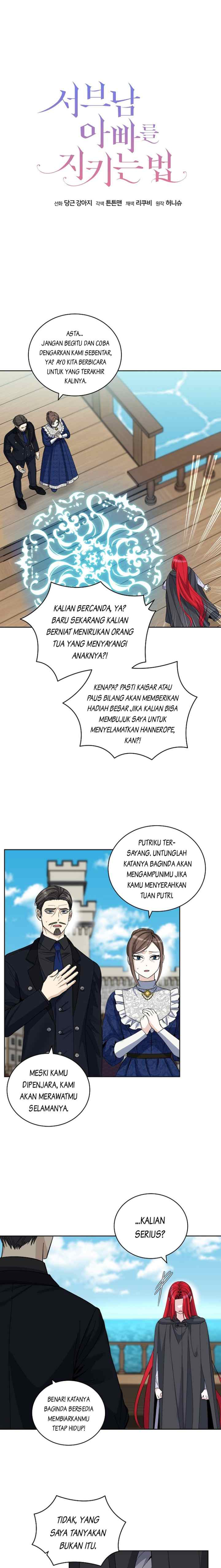 How To Protect My Sub Male Lead Father chapter 38 halaman 9