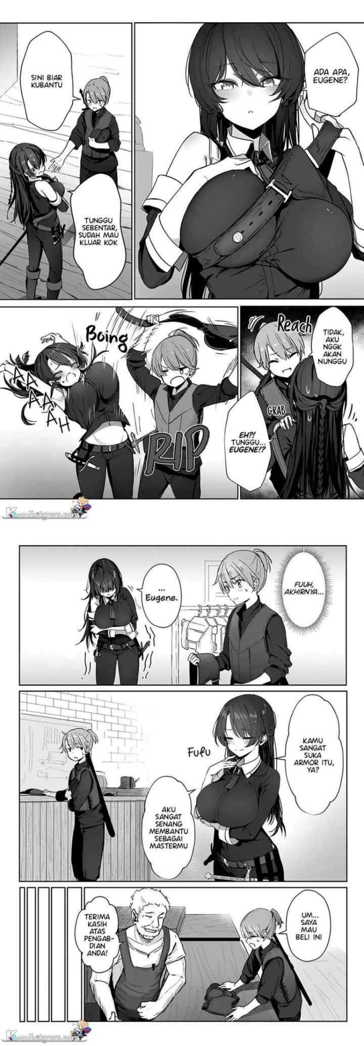 Doukyo Shiteiru Kensei no Onna Shishou ga Kawaisugite Mainichi Shiawase Desu chapter 3 halaman 6